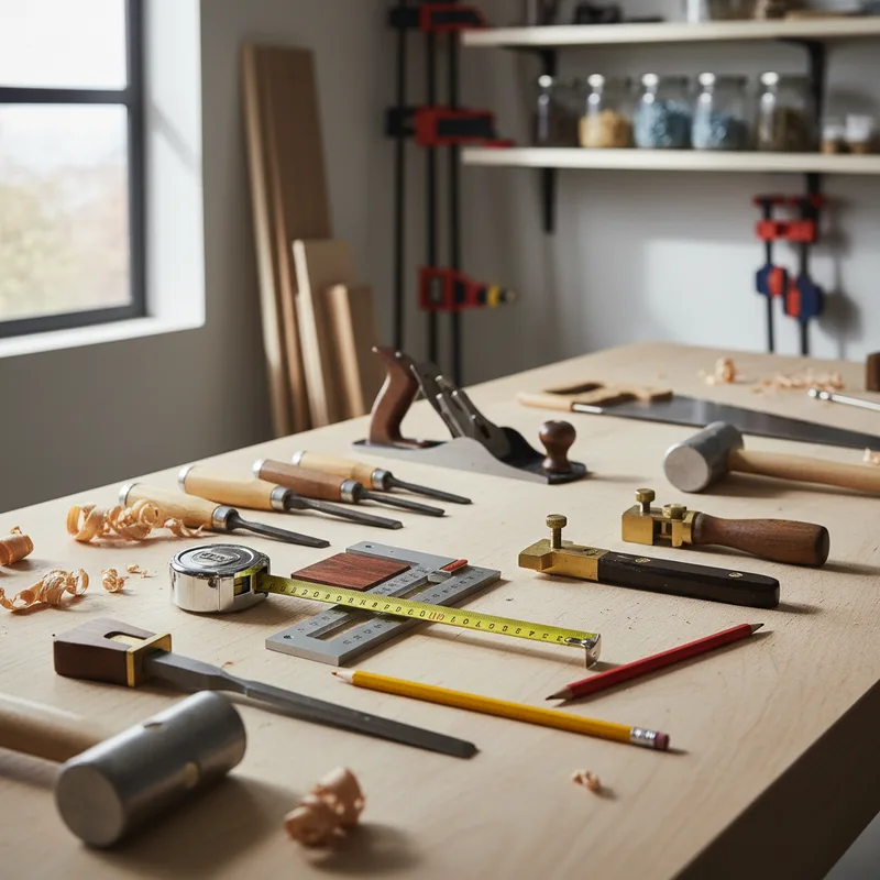 Les outils indispensables du menuisier amateur