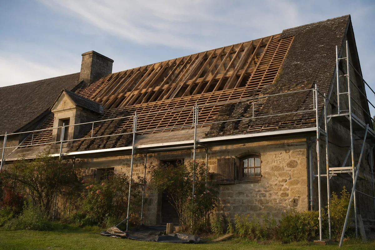 Ordre des travaux rénovation maison ancienne : la méthode