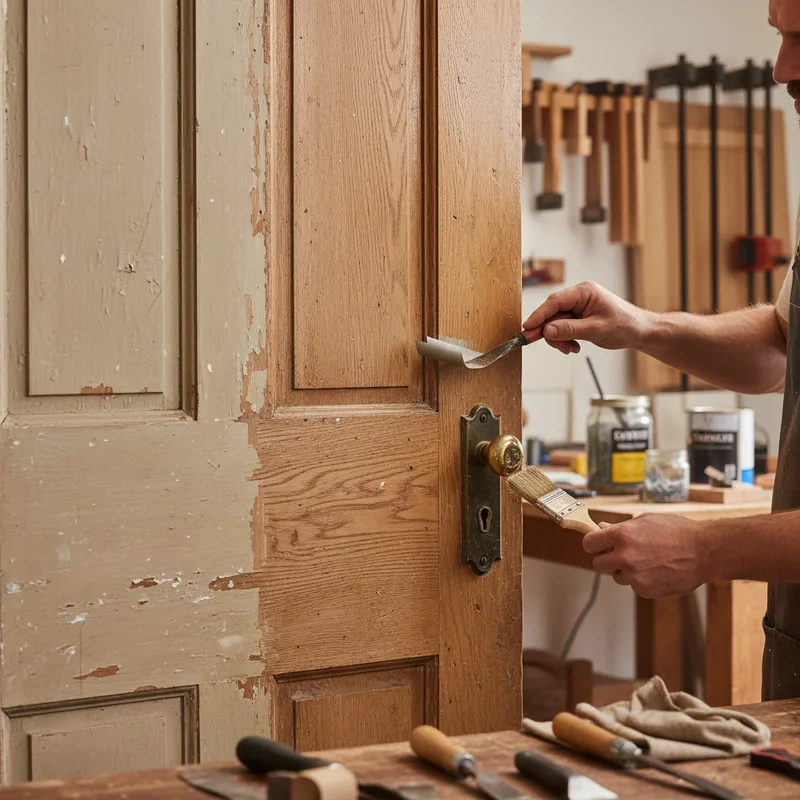 Rénovation de portes intérieures : techniques et conseils de menuisier